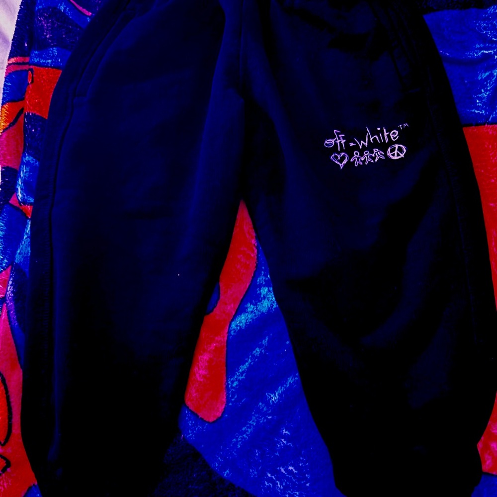 Off-White KIDS by Virgil Abloh Black Toddler Size 4 Sweatpants